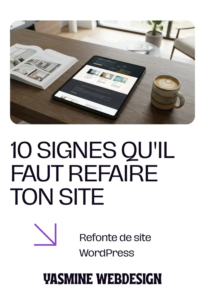 10  signes qu'il faut  pour une refonte de son site WordPress